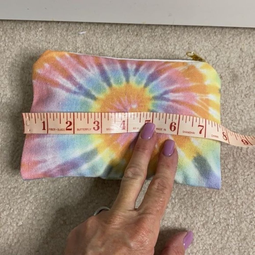 Handmade Tie Dyed Pouch - Picture 3 of 4